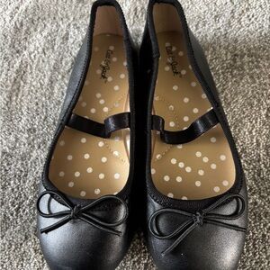 Target Cat & Jack Girls' Black Mary Jane Ballet Flats with Bow